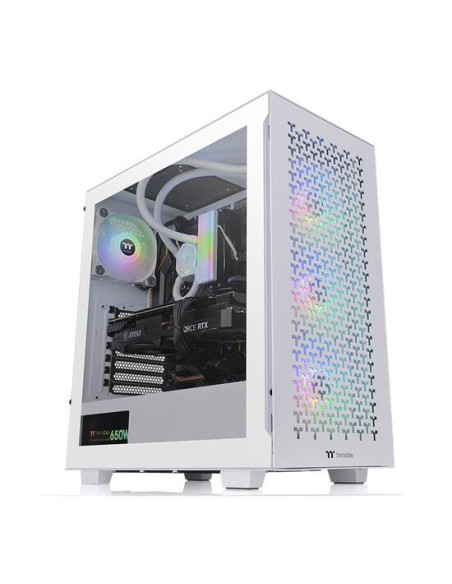 CA-1S3-00M6WN-03,Carcasa Thermaltake V350 Tempered Glass aRGB Air Snow alba