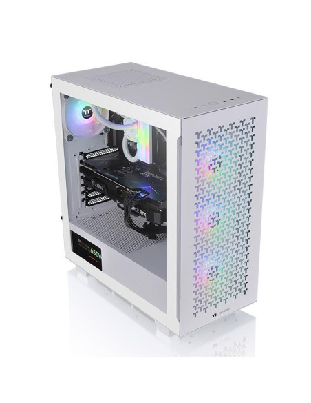 CA-1S3-00M6WN-03,Carcasa Thermaltake V350 Tempered Glass aRGB Air Snow alba
