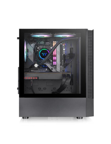 CA-1X3-00M1WN-00,Carcasa Thermaltake View 200 Tempered Glass aRGB neagra