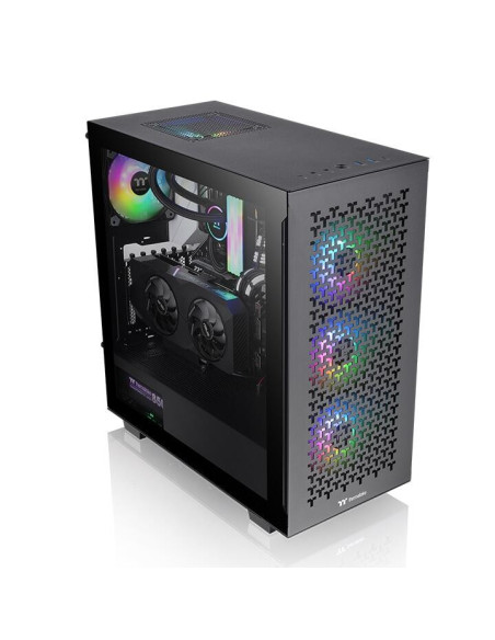 CA-1S3-00M1WN-03,Carcasa Thermaltake V350 Tempered Glass aRGB Air neagra