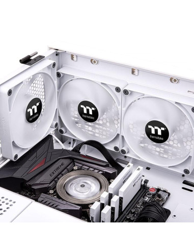 CL-F152-PL14WT-A,Set 2 ventilatoare Thermaltake CT140 140mm albe