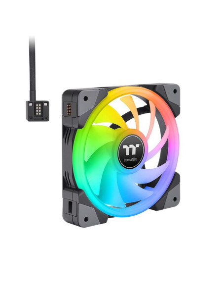 CL-F144-PL14SW-A,Set 3 ventilatoare Thermaltake TT Premium Swafan EX14 140mm RGB