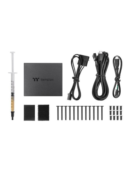 CL-F145-PL12SW-A,Set 3 ventilatoare Thermaltake Swafan 12 120mm albe iluminare aRGB