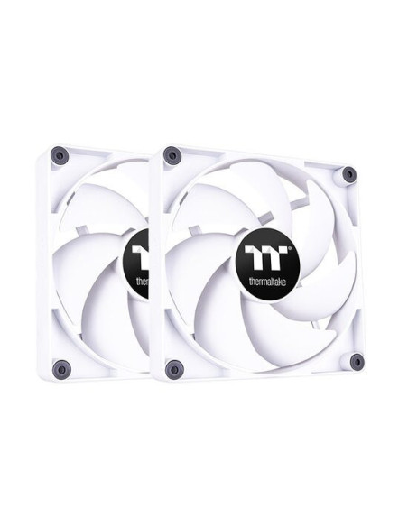 CL-F151-PL12WT-A,Set 2 ventilatoare Thermaltake CT120 120mm albe