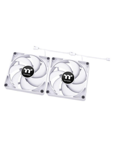 CL-F151-PL12WT-A,Set 2 ventilatoare Thermaltake CT120 120mm albe