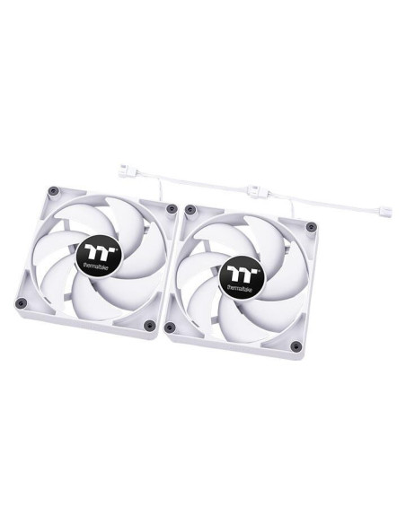 CL-F151-PL12WT-A,Set 2 ventilatoare Thermaltake CT120 120mm albe