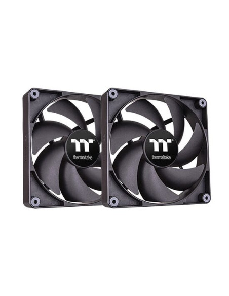 CL-F147-PL12BL-A,Set 2 ventilatoare Thermaltake CT120 120mm negre