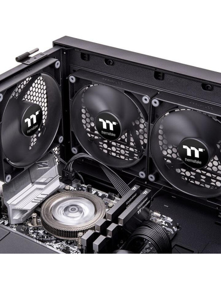 CL-F147-PL12BL-A,Set 2 ventilatoare Thermaltake CT120 120mm negre