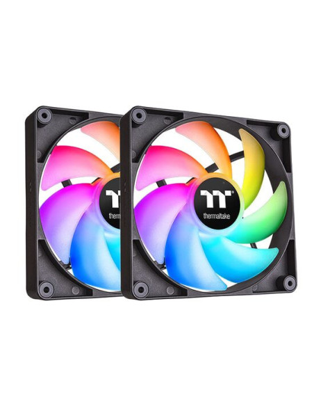 CL-F150-PL14SW-A,Set 2 ventilatoare Thermaltake CT140 140mm aRGB negre