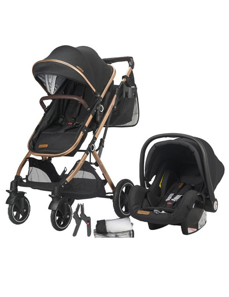 323061060,Carucior ultracompact 3in1 Coccolle Ravello Diamond black