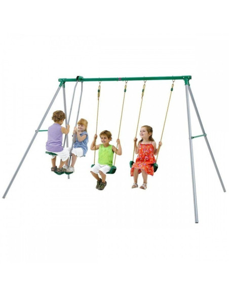 PLUM22102,Complex leagane pentru 4 copii Jupiter Plum
