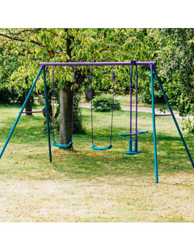 PLUM22102,Complex leagane pentru 4 copii Jupiter Plum