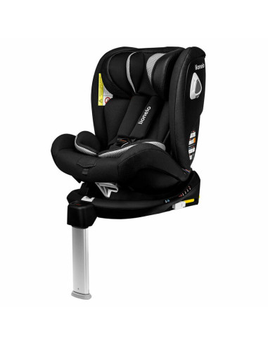 BN-LO-BRAAM_CARBON,Lionelo - Scaun auto Braam Carbon Pozitie de somn, Protectie laterala, Rotire 360 grade, 0-36 Kg, cu Isofix, 
