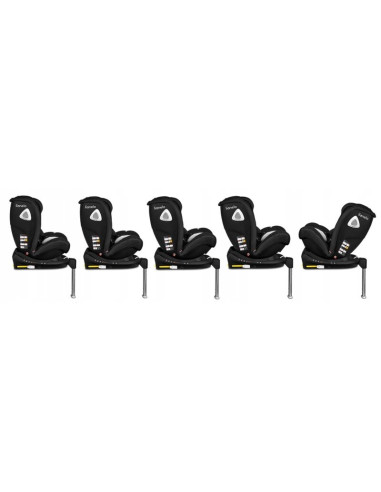 BN-LO-BRAAM_CARBON,Lionelo - Scaun auto Braam Carbon Pozitie de somn, Protectie laterala, Rotire 360 grade, 0-36 Kg, cu Isofix, 