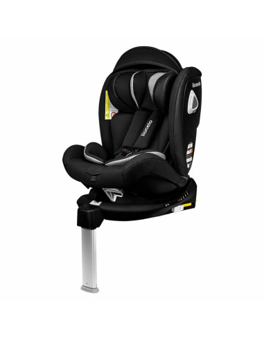 BN-LO-BRAAM_CARBON,Lionelo - Scaun auto Braam Carbon Pozitie de somn, Protectie laterala, Rotire 360 grade, 0-36 Kg, cu Isofix, 