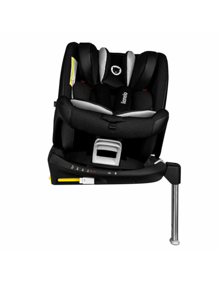 BN-LO-BRAAM_CARBON,Lionelo - Scaun auto Braam Carbon Pozitie de somn, Protectie laterala, Rotire 360 grade, 0-36 Kg, cu Isofix, 