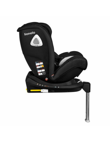 BN-LO-BRAAM_CARBON,Lionelo - Scaun auto Braam Carbon Pozitie de somn, Protectie laterala, Rotire 360 grade, 0-36 Kg, cu Isofix, 