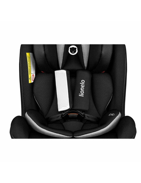 BN-LO-BRAAM_CARBON,Lionelo - Scaun auto Braam Carbon Pozitie de somn, Protectie laterala, Rotire 360 grade, 0-36 Kg, cu Isofix, 