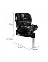 BN-LO-BRAAM_CARBON,Lionelo - Scaun auto Braam Carbon Pozitie de somn, Protectie laterala, Rotire 360 grade, 0-36 Kg, cu Isofix, 