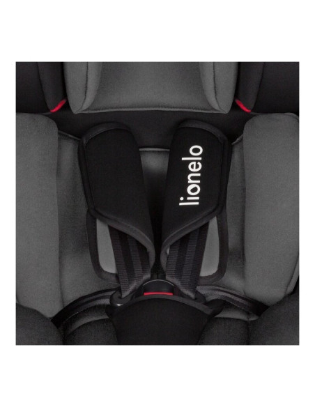 BN-LO-AART_GREY_STONE,Lionelo - Scaun auto Aart RWF, 0-36 Kg, 4 Pozitii Inclinare Spatar, 13 Pozitii Reglare Tetiera, Conform cu