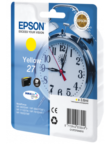 Cartus Cerneala Original Epson C13T270440, Yellow,C13T270440