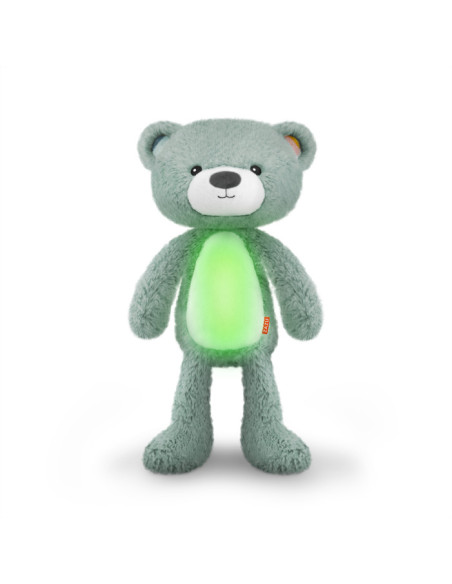 ZA-BRODY-02,Ursuletul Brody Antrenor de Somn Muzical cu Lumina, Bleu, Zazu Kids