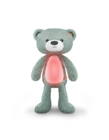 ZA-BRODY-02,Ursuletul Brody Antrenor de Somn Muzical cu Lumina, Bleu, Zazu Kids