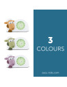 ZA-SAM-07,Ceas Antrenor de Somn Zazu Kids Sam Verde