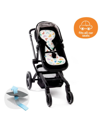 AL-B-TCO,Protectie Antitranspiratie pentru Carucior BBC Organic Tetris Colors