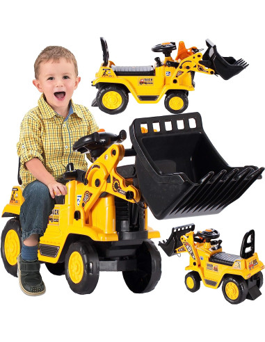 5901924219873,Buldozer MalPlay cu olita