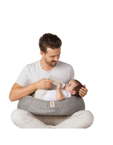 NPAGRYSTP,Perna de Alaptat Multifunctionala Ergobaby Natural Curve