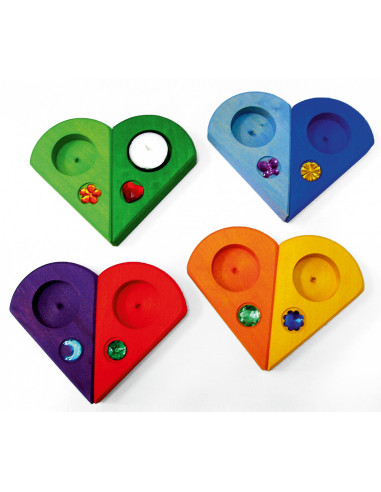 Bauspiel-0250,Coroana aniversara din lemn, Bauspiel