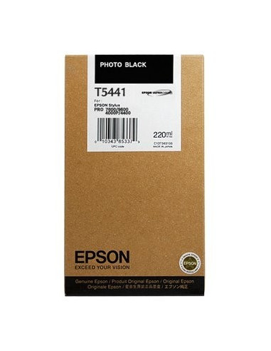 Cartus cerneala Epson Photo Black cap. mare T544100,C13T544100