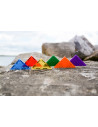 MBRX-DREPT12,Set magnetic Magbrix 12 piese triunghi drept - compatibil cu caramizi de constructie tip Lego