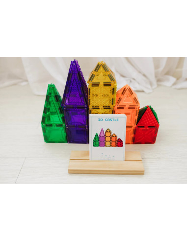 MBL-107,Set carduri cu provocari pentru seturile magnetice de constructie