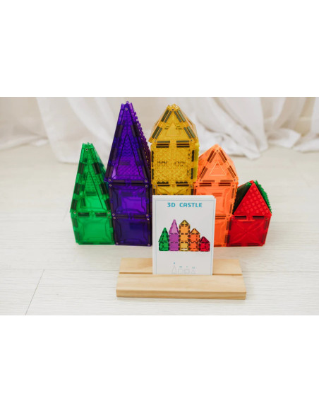 MBL-107,Set carduri cu provocari pentru seturile magnetice de constructie