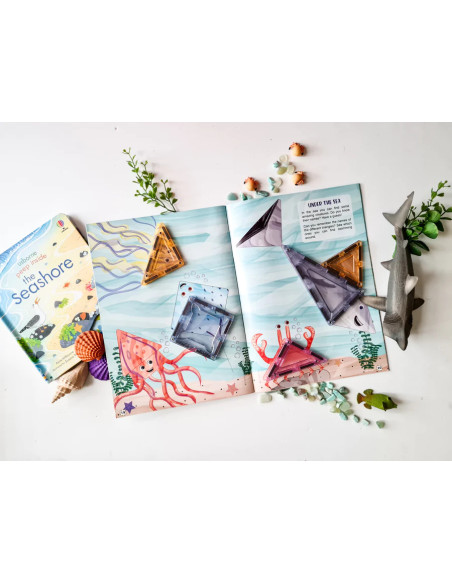 MBL-108,Carte cu activitati pentru seturile magnetice de constructie