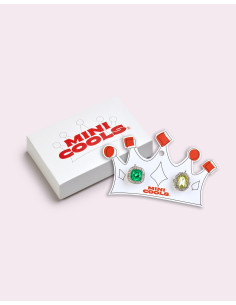 RING005,Inele Rainbow, galben si verde 2