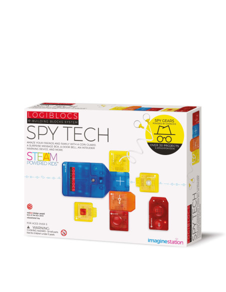 06805IS,Joc electronic Logiblocs - set Spy Tech