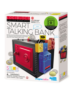 06810IS,Joc electronic Logiblocs - set Smart Talking Bank