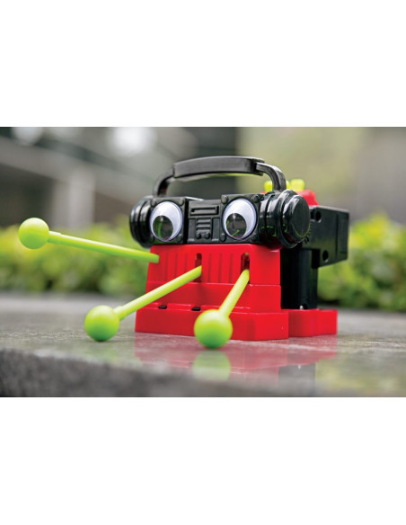 4M-03442,Kit constructie robot - Drummer, Kidz Robotix
