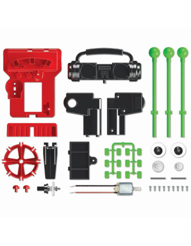 4M-03442,Kit constructie robot - Drummer, Kidz Robotix