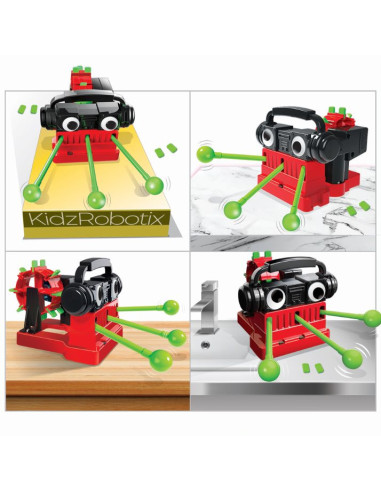 4M-03442,Kit constructie robot - Drummer, Kidz Robotix