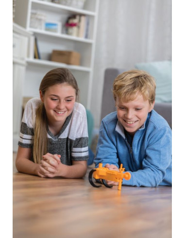 4M-03393,Kit constructie robot - Crazy Robot, Kidz Robotix