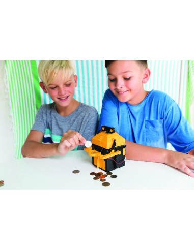 4M-03422,Kit constructie robot - Money Bank Robot, Kidz Robotix