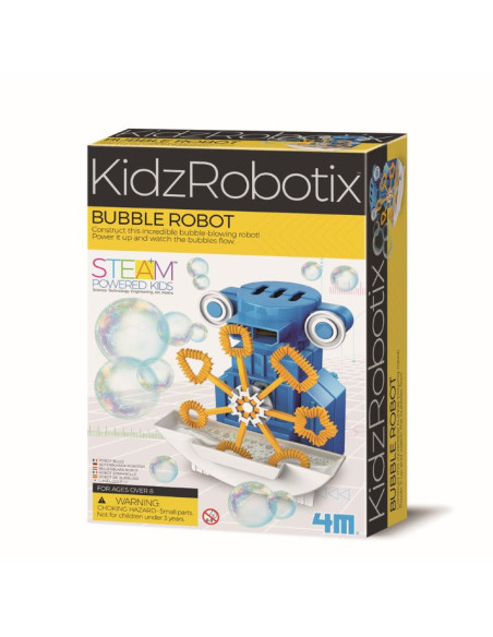 4M-03423,Kit constructie robot - Bubble Robot, Kidz Robotix