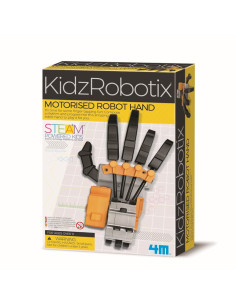 4M-03407,Kit constructie robot - Motorised Robot Hand, Kidz Robotix