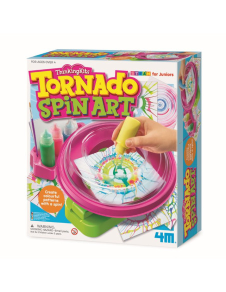 4M-04733,Kit creativ STEM - Tornada de culori, ThinkingKits