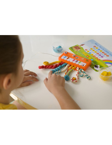 4M-04916,Kit creativ STEM - Pianul distractiv, ThinkingKits