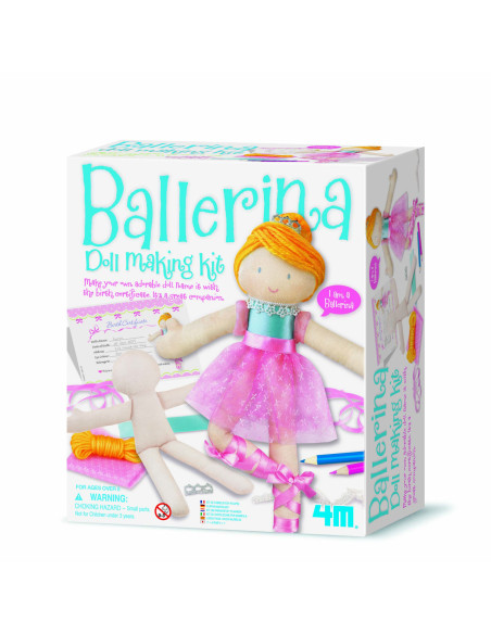 4M-02731,Set creativ Realizeaza propria papusa - Balerina